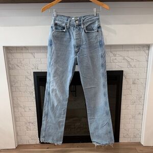 Agolde Denim pinch Jeans in Light Blue wash